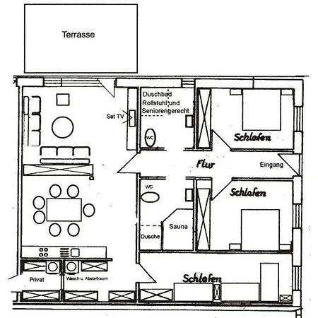 Traumhafte Nordsee Ferienwohnung: 150qm Barrierefrei & Familienfreundlich Nahe Sankt Peter Ording